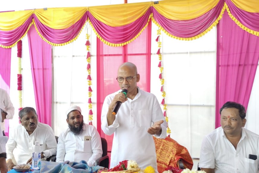 ಮಳಖೇಡ ಅನುದಾನಕ್ಕಾಗಿ ಬ್ಲ್ಯಾಂಕ್ ಚೆಕ್ : ಸಚಿವ ಡಾ.ಶರಣಪ್ರಕಾಶ ಪಾಟೀಲ