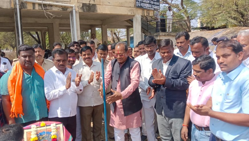 ಅಮರೇಶ್ವರ ಜಾತ್ರಾ ಸಿದ್ಧತೆ ಪರಿಶೀಲಿಸಿದ ಶಾಸಕ ಪ್ರಭು ಚವ್ಹಾಣ