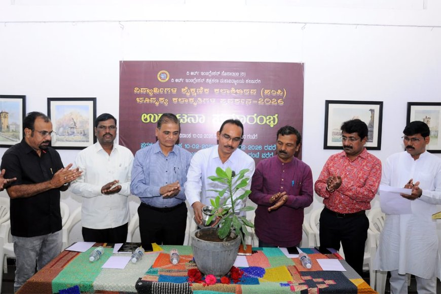 ಚಿತ್ರಕಲಾ ಮಹಾವಿದ್ಯಾಲಯದ ಬೆಳಮಗಿ ದಂಪತಿಗಳ ಸೇವೆ ಸಮಾಜದಲ್ಲಿ ಉತ್ತಮ ಶಿಕ್ಷಣ ನೀಡುತ್ತಿರುವುದು ಶ್ಲಾಘನೀಯ ಕೊಪ್ಪದ