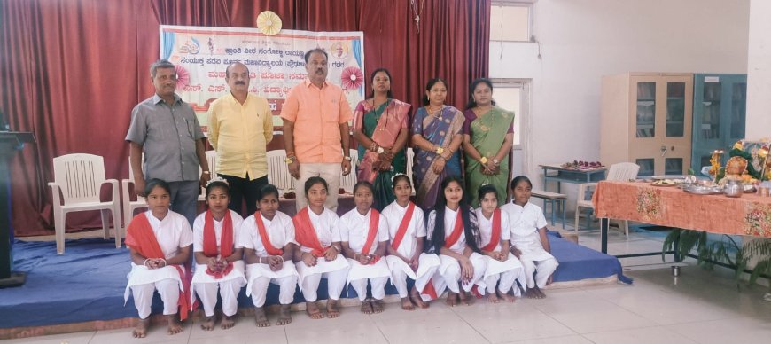 ಗದಗ ಕೆ ವಿ ಎಸ್ ಆರ್ ಪ್ರೌಢಶಾಲೆಯಲ್ಲಿ ಶಾಲಾ ವಾರ್ಷಿಕೋತ್ಸವ ಹಾಗೂ ಮಹಾ ಸರಸ್ವತಿ ಪೂಜೆ