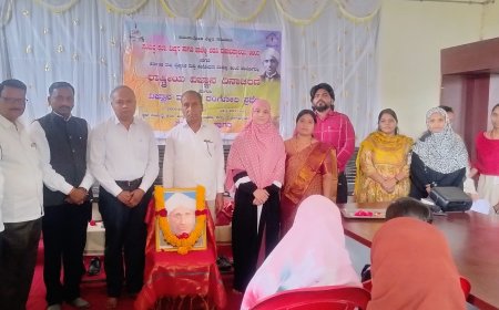 ವಿದ್ಯಾರ್ಥಿಗಳು ಆಲೋಚನಾಶಕ್ತಿ ಹೆಚ್ಚಿಸಿಕೊಳ್ಳಲು-ಹನುಮೇಗೌಡ ಕರೆ