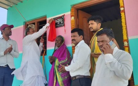 ದೋರನಳ್ಳಿಯಲ್ಲಿ ವಾತ್ಸಲ್ಯ ಮನೆ ಹಸ್ತಾಂತರ