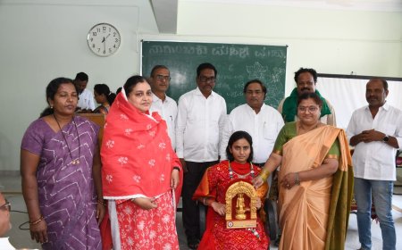 ನಾಗಂಬಿಕ ಬಿಎಡ್ ಕಾಲೇಜಿನಲ್ಲಿ ರಾಂಕ್ ಪಡೆದ ವಿದ್ಯಾರ್ಥಿನಿಗೆ ಸನ್ಮಾನ, ನೂತನ ವಿದ್ಯಾರ್ಥಿಗಳಿಗೆ ಸ್ವಾಗತ