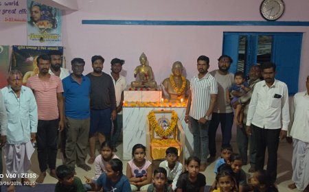 ಪಂಚಶೀಲ ಬುದ್ಧ ವಿಹಾರ, ಬೆಳಕೊನಿ (ಭೋ) ನಲ್ಲಿ ಸಮ್ರಾಟ್ ಅಶೋಕ ಜಯಂತಿ ಆಚರಣೆ