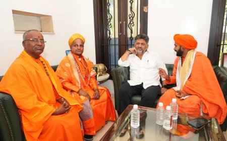 ಡಿಕೆ ಪರ ನಿಂತವರ ವಿರುದ್ಧ ಸಿಎಂ ಟಾರ್ಗೆಟ್ : ಡಾ.ಪ್ರಣವಾನಂದ ಶ್ರೀ ಆರೋಪ