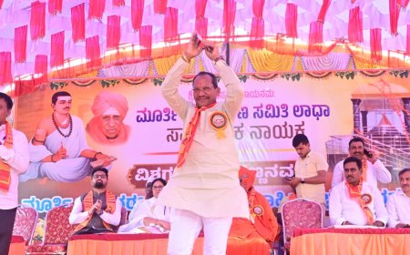 ಲಾಧಾ ಗ್ರಾಮದಲ್ಲಿ ಸಾಂಸ್ಕೃತಿಕ ನಾಯಕ ಬಸವಣ್ಣನವರ ಭವ್ಯ ಮೂರ್ತಿ ಅನಾವರಣ ಬಸವಣ್ಣನವರ ಆಶಯದಂತೆ ಜನಸೇವೆ: ಶಾಸಕ ಪ್ರಭು ಚವ್ಹಾಣ