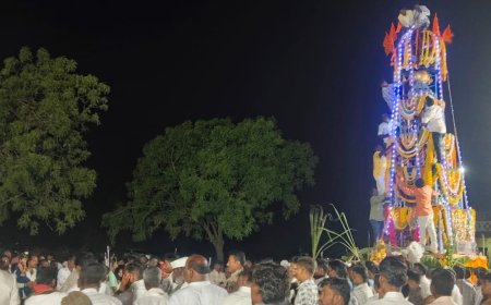 ತೋನಸನಹಳ್ಳಿ(ಎಸ) ಗ್ರಾಮದ ಹಿಂದೂ-ಮುಸ್ಲಿಂಮರ ಭಾವೈಕ್ಯತೆಯ ಜಾತ್ರಾ ಮಹೋತ್ಸವದ