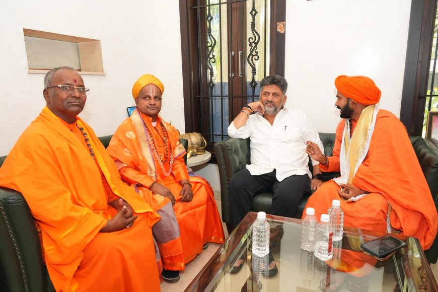 ಡಿಕೆ ಪರ ನಿಂತವರ ವಿರುದ್ಧ ಸಿಎಂ ಟಾರ್ಗೆಟ್ : ಡಾ.ಪ್ರಣವಾನಂದ ಶ್ರೀ ಆರೋಪ