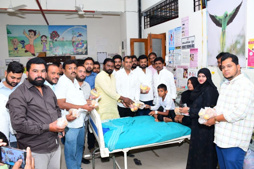 ಹರವಾಳ ಜನ್ಮದಿನದ ಪ್ರಯುಕ್ತ ಬಡ ರೋಗಿಗಳಿಗೆ ಹಣ್ಣು ಹಂಪಲುಗಳನ್ನು ವಿತರಣೆ