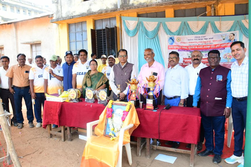 ಅಂತರ ವಿಶ್ವವಿದ್ಯಾಲಯ ಕಾಲೇಜು ಸಿಬ್ಬಂದಿಗಳ ಡಾ. ಬಿ.ಆರ್. ಅಂಬೇಡ್ಕರ್ ಪ್ರಥಮ ಕ್ರಿಕೆಟ್ ಟೂರ್ನಮೆಂಟ್ ಉದ್ಘಾಟನೆ