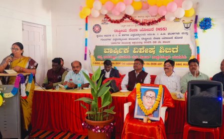 ಎನ್‌ಎಸ್‌ಎಸ್ ವಾರ್ಷಿಕ ವಿಶೇಷ ಶಿಬಿರ ಚಾಲನೆ