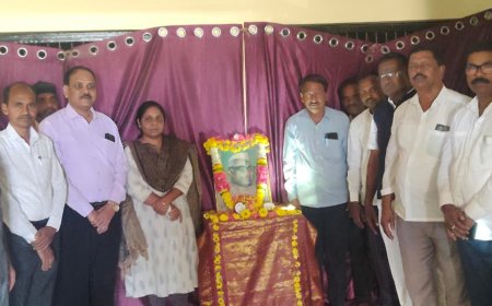 ಶಹಾಬಾದ ತಹಶೀಲ್ ಕಚೇರಿಯಲ್ಲಿ ಜಗಜೀವನರಾಂ ಜಯಂತಿ ಆಚರಣೆ :