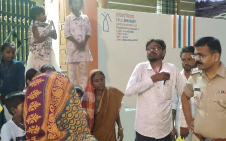 ಕಾನೂನು ಮತ್ತು ಸುವ್ಯವಸ್ಥೆ ಕಾಪಾಡುವ ನಿಟ್ಟಿನಲ್ಲಿ ವನಂಜಕರ ನಗರ ವಿಕ್ಷಣೆ