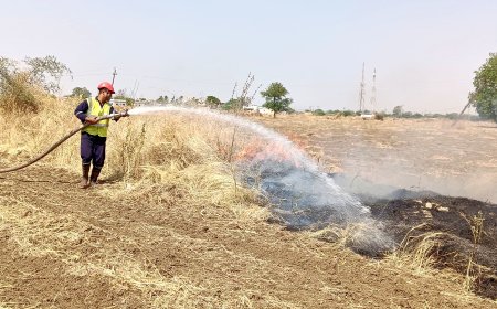 ವಾಡಿ ಯಲ್ಲಿ ಕಣಕಿ ಬಣಮಿಗೆ ಬೆಂಕಿ:ರೈತ ಕಂಗಾಲು