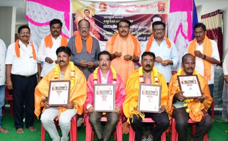 ಸನ್ಮಾನಗಳು ಸಾಧಕರಿಗೆ ಪ್ರೇರಣಾಶಕ್ತಿ ನೀಡುತ್ತವೆ: ಪಾಳಾ ಶ್ರೀಗಳು