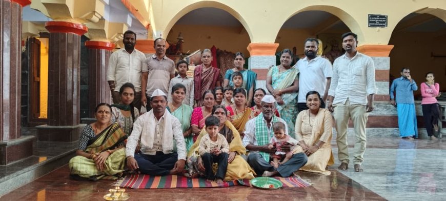 ಸಚಿವ ಡಾ.ಶರಣಪ್ರಕಾಶ ಪಾಟೀಲ ಗೆಲುವಿಗಾಗಿ ಹೊತ್ತಿದ್ದ ಹರಕೆ ಪೂರೈಸಿದ ಅಭಿಮಾನಿ