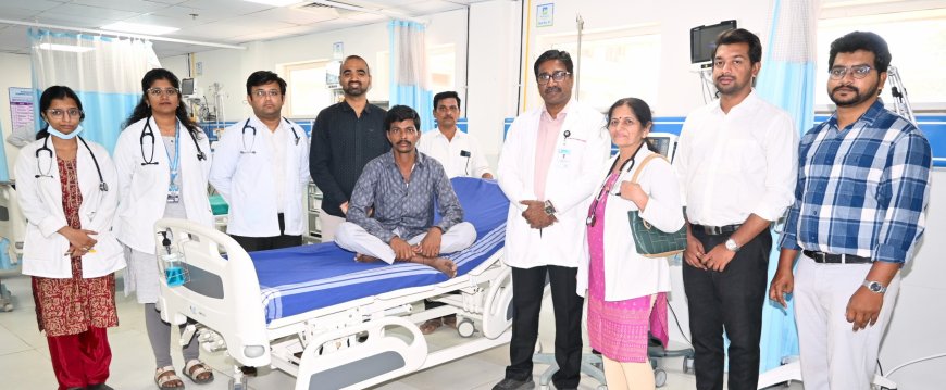 ಸಮಯೋಚಿತ ಚಿಕಿತ್ಸೆ ನೀಡಿ ಹಾವು ಕಡಿದ ವ್ಯಕ್ತಿಯ ಜೀವ ಕಾಪಾಡಿದ ಬಸವೇಶ್ವರ ಆಸ್ಪತ್ರೆಯ ವೈದ್ಯರು