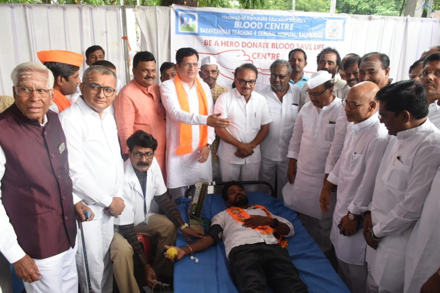 ಬಸವ ಜಯಂತಿ ನಿಮಿತ್ತ ಬಸವೇಶ್ವರ ಆಸ್ಪತ್ರೆಯ ವತಿಯಿಂದ ರಕ್ತದಾನ ಶಿಬಿರ