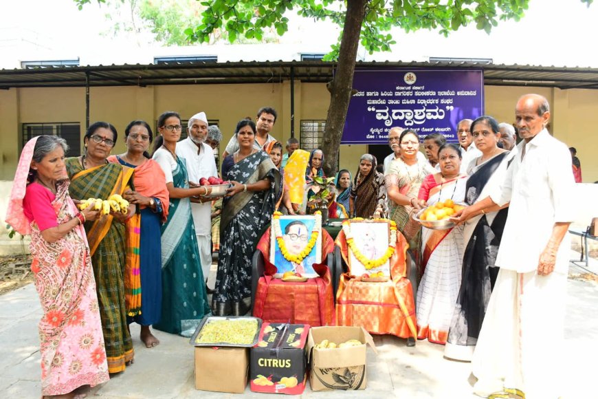 ಕಲಬುರ್ಗಿಯಲ್ಲಿ ಅರ್ಥಪೂರ್ಣ ಜಯಂತಿ ಆಚರಣೆ: ವೃದ್ಧಾಶ್ರಮದಲ್ಲಿ ಸೇವಾ ಕಾರ್ಯ