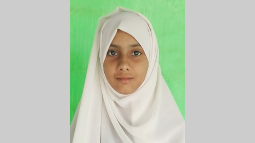 ಶಮೀಮ್ ಬೇಗಂಗೆ ಎಸ್‌ಎಸ್‌ಎಲ್‌ಸಿ ಪರೀಕ್ಷೆಯಲ್ಲಿ 77.44% ಅಂಕ — ಉತ್ತಮ ಸಾಧನೆ