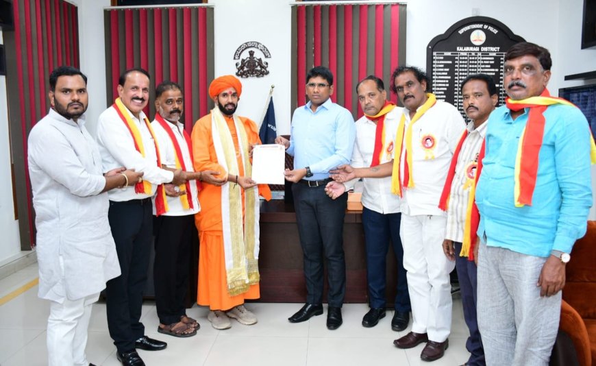 ರಾಜ್ ಸ್ಮಾರಕ  ಭೂಮಿ ಬಗ್ಗೆ ನಟ ಚೇತನ್ ವಿವಾದಾಸ್ಪದ ಹೇಳಿಕೆ ವಿರುದ್ಧ ಪ್ರಣವಾನಂದ ಶ್ರೀ ರಾಜಕುಮಾರ ಅಭಿಮಾನಿ ಬಳಗ ತೀವ್ರ ಆಕ್ರೋಶ ದೂರು