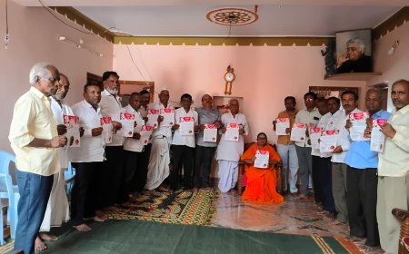 ನಾಳೆ  ಪಟ್ಟದ್ದೇವರ ಅಮೃತ ಮಹೋತ್ಸವದ ಅಭಿನಂದನಾ ಸಮಾರಂಭ