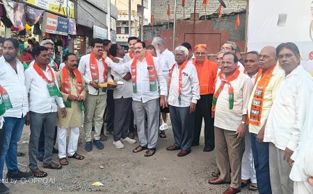 ಬಿಜೆಪಿ ಶೂನ್ಯದಿಂದ ಶಿಖರಕ್ಕೆ : ಪಕ್ಷದಿಂದ ವಿಜಯೋತ್ಸವ