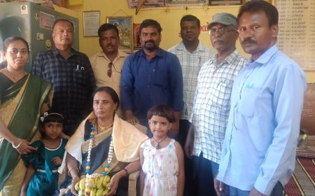 ಸೇವಾ ನಿವೃತ್ತರಿಗೆ ಸನ್ಮಾನ