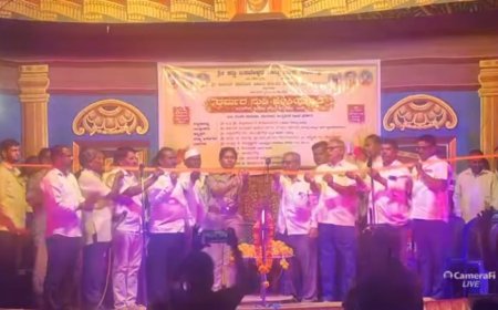 ಅದ್ದೂರಿಯಾಗಿ ಪ್ರದರ್ಶನ ನೀಡಿತು “ಧರ್ಮದ ನುಡಿ ಬೆಂಕಿಯ ಕಿಡಿ” ಎಂಬ ನಾಟಕ