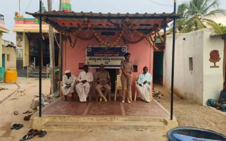 ಕಠಿಣ ಪರಿಶ್ರಮದಿಂದ ಯಶಸ್ಸು ಸಾಧ್ಯ ರೋಣ ಸಿಪಿಐ ವಿಜಯ್ ಕುಮಾರ್ ನಾಯಕ್.