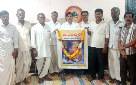 ಶನಿದೇವ ಕರ್ಮಕ್ಕೆ ತಕ್ಕ ಫಲ ನೀಡುವ ನ್ಯಾಯದೇವತೆ: ಶಿವರಾಜ ಅಂಡಗಿ