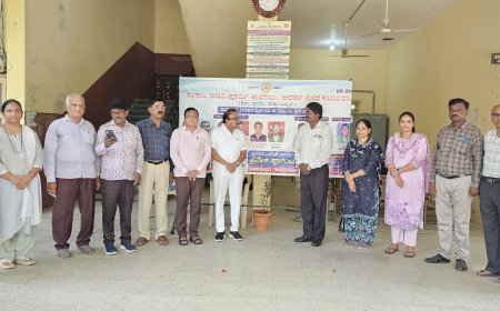 2026-27 ನೇ ಶೈಕ್ಷಣಿಕ ಸಾಲಿನ ಪಿಯುಸಿ ತರಗತಿಗಳ ಪ್ರಾರಂಭೋತ್ಸವದಲ್ಲಿ ವಿದ್ಯಾರ್ಥಿಗಳನ್ನು ಸ್ವಾಗತಿಸಿದ ವಿಧಾನ ಪರಿಷತ್ ಸದಸ್ಯ ಶಶೀಲ್ ಜಿ ನಮೋಶಿ