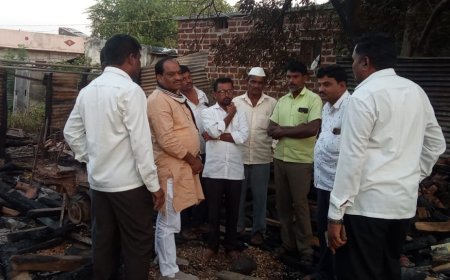 ಪಡಸಾವಳಿಯಲ್ಲಿ ಅಗ್ನಿ ದುರಂತ -
