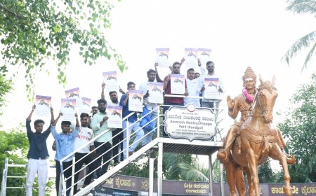 ಈಶ್ವರ ಖಂಡ್ರೆ ಅವರಿಗೆ ಡಿಸಿಎಂ ಹಾಗೂ ಕೆಪಿಸಿಸಿ ಅಧ್ಯಕ್ಷ ಸ್ಥಾನ ನೀಡಲು ಕಾಂಗ್ರೆಸ್ ವರಿಷ್ಠರಿಗೆ ಮನವಿ
