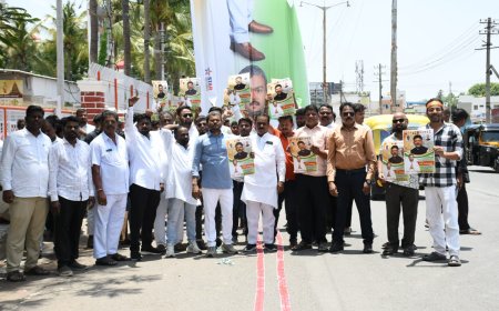 ಡಿ.ಕೆ. ಶಿವಕುಮಾರ್ ಮುಖ್ಯಮಂತ್ರಿ ಆಗಿದ್ದಕ್ಕೆ ಕಲಬುರಗಿಯಲ್ಲಿ ಇಡುಗಾಯಿ ಒಡೆದು ಸಂಭ್ರಮ, ವಿಶೇಷ ಪೂಜೆ