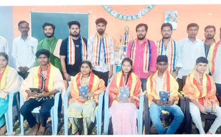 ಅತಿಹೆಚ್ಚು ಅಂಕ ಪಡೆದ ವಿದ್ಯಾರ್ಥಿಗಳಿಗೆ ಸನ್ಮಾನ