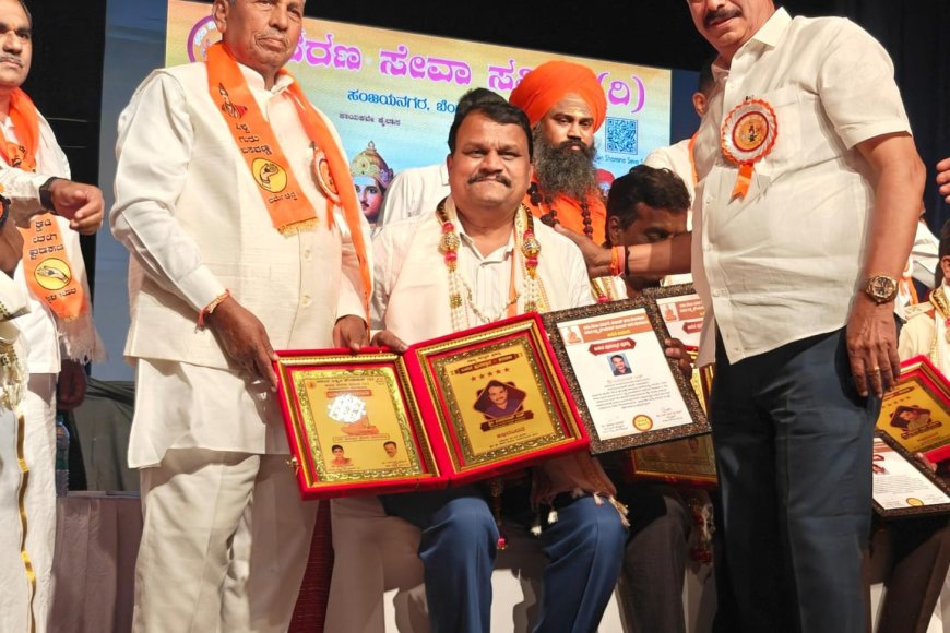 ಡಾ. ಸತೀಶ್ ಕುಮಾರ್ ಹೊಸಮನಿಗೆ ‘ಬಸವ ಪ್ರಶಸ್ತಿ