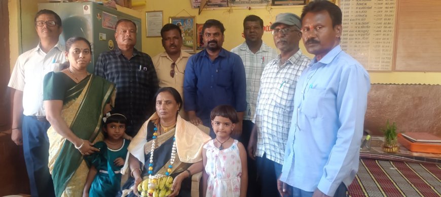 ಸೇವಾ ನಿವೃತ್ತರಿಗೆ ಸನ್ಮಾನ
