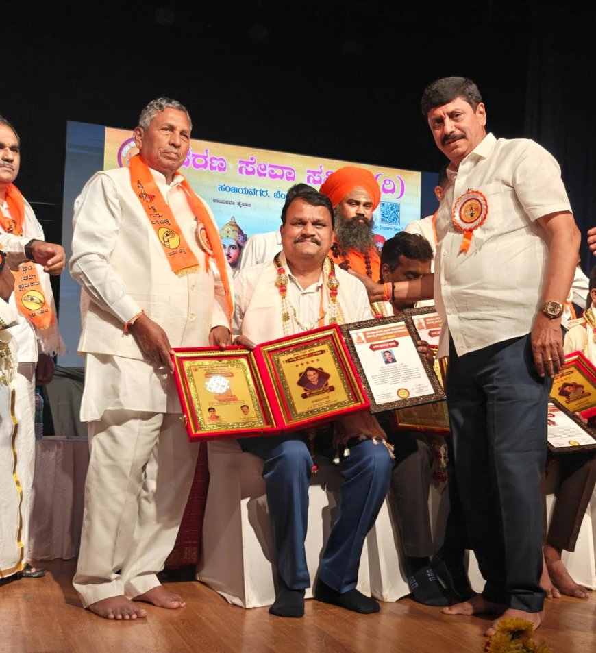 ಡಾ. ಸತೀಶ್ ಕುಮಾರ್ ಹೊಸಮನಿಗೆ ‘ಬಸವ ಪ್ರಶಸ್ತಿ