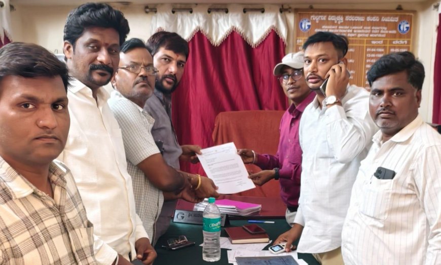 ನಿಷ್ಕಾಳಜಿ ವಹಿಸಿದ ಜೆಸ್ಕಾಂ ಅಧಿಕಾರಿಯನ್ನು ವರ್ಗಾವಣೆಗೊಳಿಸಲು - ಶ್ರೀಕಾಂತಗೌಡ ಸುಬೇದಾರ ಆಗ್ರಹ