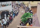 ನರೇಗಲ್ಲ ನಲ್ಲಿ  ಬಿಳಿ ಎತ್ತು ಕರಿ ಹರಿದವು.