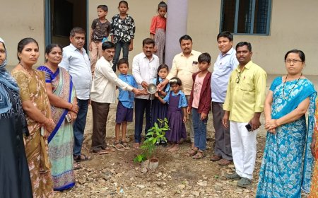 ಪಟ್ಟಣದ ಸರಕಾರಿ ಹಿರಿಯ ಪ್ರಾಥಮಿಕ ಶಾಲೆ ಚಂದಾಪೂರದಲ್ಲಿ ವಿಶ್ವ ಪರಿಸರ ದಿನ ಆಚರಣೆ