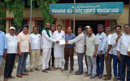 ಚಿಂಚೋಳಿ – ಕಾಳಗಿ ತಾಲೂಕಿನ ರೈತರ ಕೃಷಿ ಬಿತ್ತನೆ ಕಾರ್ಯಗಳಿಗೆ ಗೊಬ್ಬರ ಒದಗಿಸಿ : ರೈತ ಸೇನೆ ಅಧ್ಯಕ್ಷ ವೀರಣ ಗಂಗಾಣಿ ಆಗ್ರಹ
