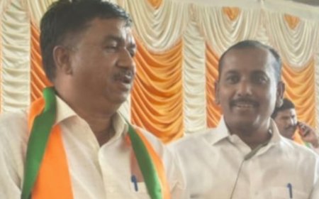 ವಿಧಾನ ಪರಿಷತ್‌ಗೆ ಆಯ್ಕೆಯಾದ ರಘು ಕೌಟಿಲ್ಯರಿಗೆ ದೇವೇಂದ್ರ ದೇಸಾಯಿ ಕಲ್ಲೂರ್ ಅಭಿನಂದನೆ