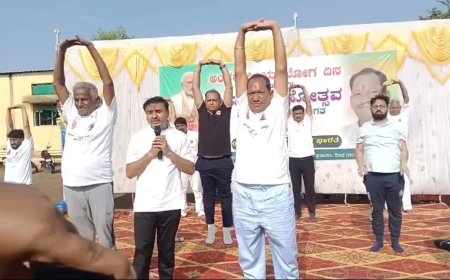 ಯೋಗ ನಿತ್ಯ ಜೀವನದ ಭಾಗವಾಗಲಿ: ಶಾಸಕ ಪ್ರಭು ಚವ್ಹಾಣ