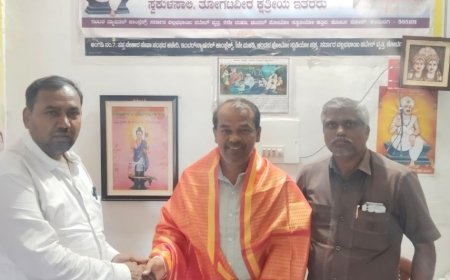 ಸಪ್ತ ನೇಕಾರ ಸಂಘದ ವತಿಯಿಂದ ಶರಣಪ್ಪ ಜಡಿ ಅವರಿಗೆ ಗೌರವ ಸನ್ಮಾನ