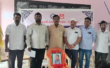 ಸಾಹಿತ್ಯಕ್ಕೆ ಜೀವ ತೇಯ್ದ ಲೇಖಕಿ ಡಾ.ಚಂದ್ರಕಲಾ ಬಿದರಿ- ಡಾ.ಗವಿಸಿದ್ಧಪ್ಪ ಪಾಟೀಲ