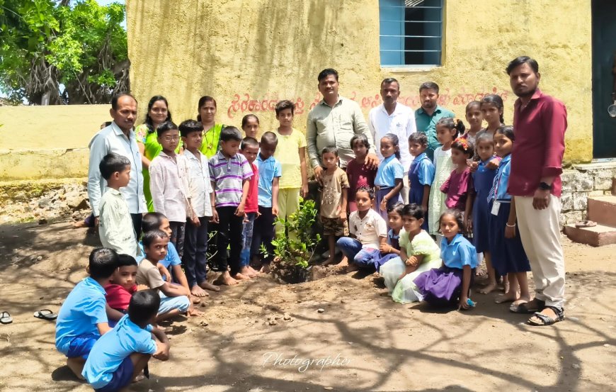 ಅಲ್ಲಾಪೂರ (ಜೆ) ಶಾಲೆಯಲ್ಲಿ ವಿಶ್ವ ಪರಿಸರ ದಿನಾಚರಣೆ