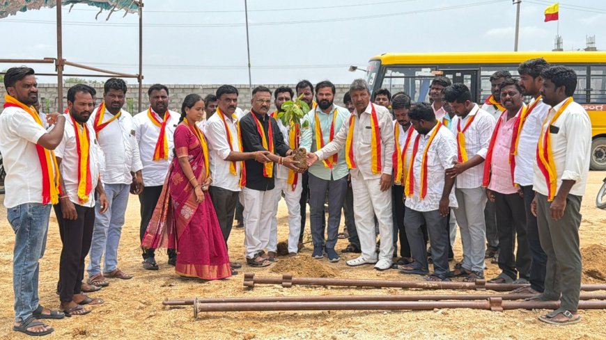 ಕರವೇ ರಾಜ್ಯಾಧ್ಯಕ್ಷ ಟಿ.ಎ. ನಾರಾಯಣಗೌಡರ ಜನ್ಮದಿನಾಚರಣೆ