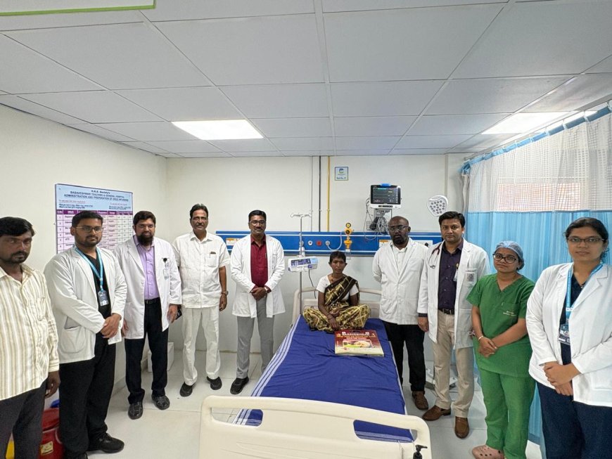 ಬ್ರೇನ್ ಟಿಬಿಯಿಂದ ಬಳಲುತ್ತಿದ್ದ ಯುವ ತಾಯಿಗೆ ಯಶಸ್ವಿ ಚಿಕಿತ್ಸೆ ನೀಡಿದ ಜೀವ ಕಾಪಾಡಿದ ಬಸವೇಶ್ವರ ಆಸ್ಪತ್ರೆ